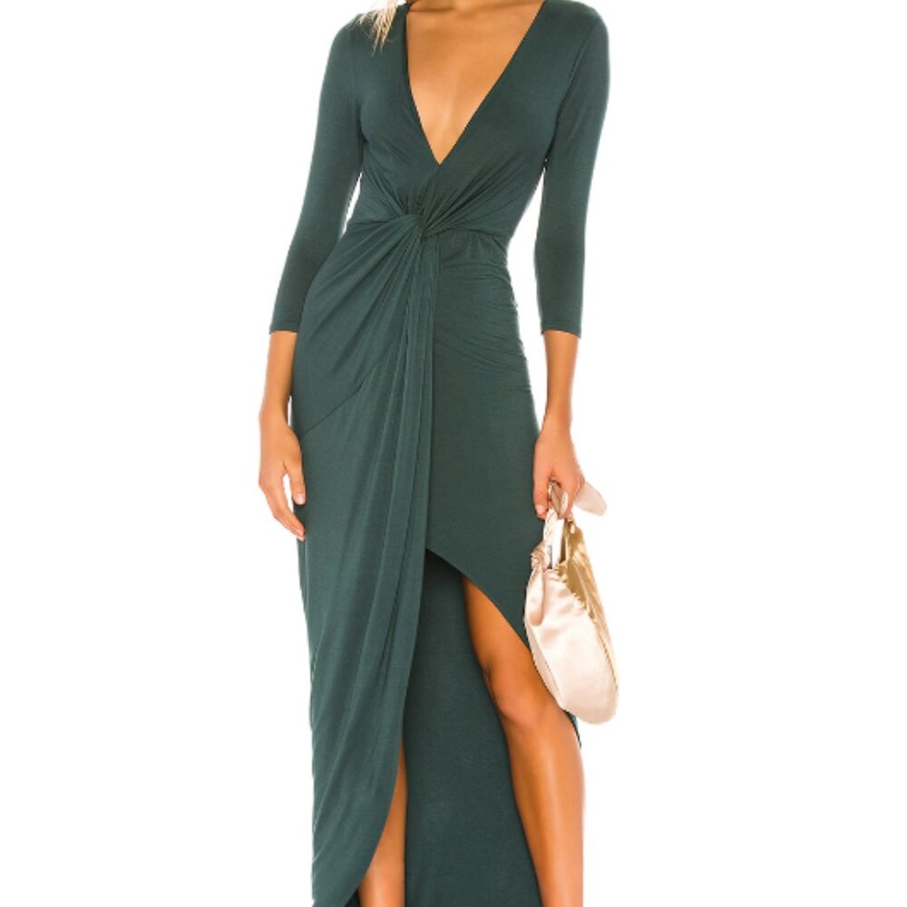 Lovers + Friends Sundance Maxi – Slit Jersey Maxi Dress - Small